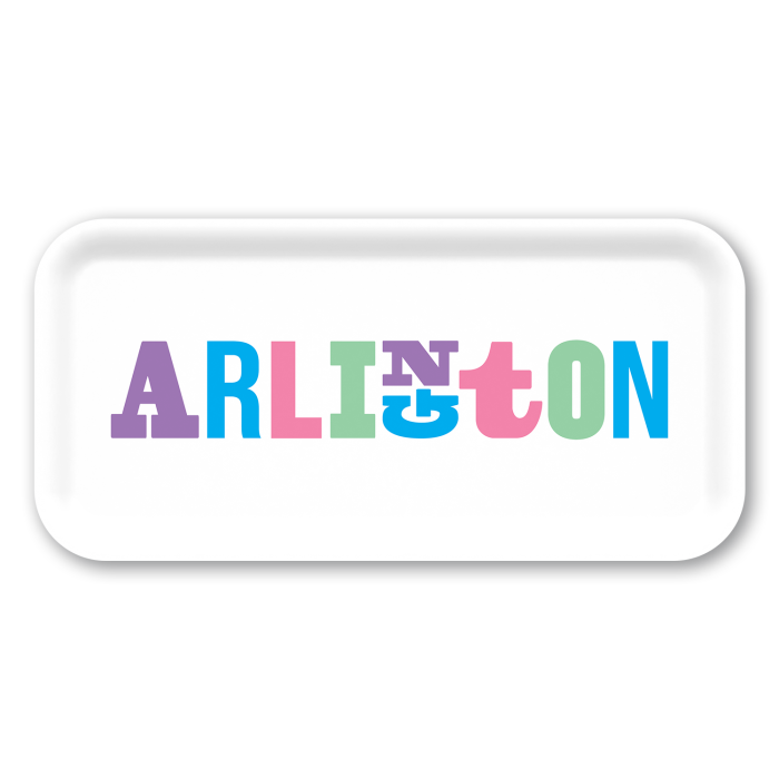 Arlington birchwood decorative serving tray Small 11x5 inch by Ale Rodriguez-Gitler - Trays4Us