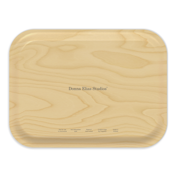 Bolivar Point Light birchwood decorative serving tray medium 11x8 inch by Donna Elias - Trays4Us