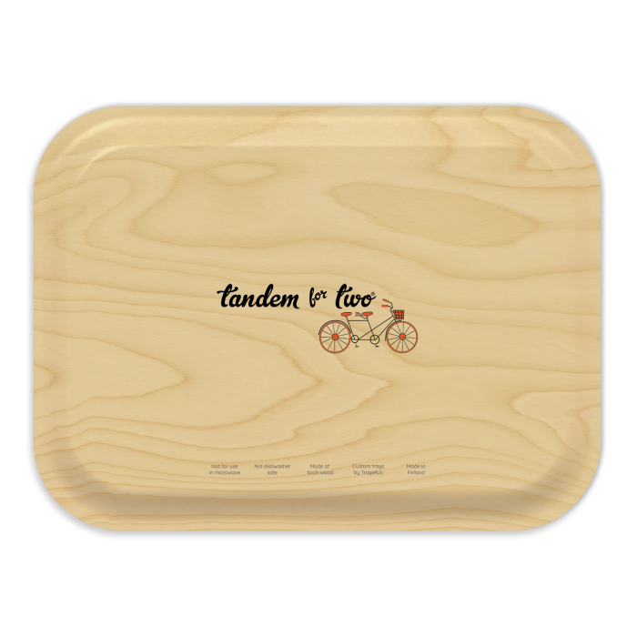 Indiana Fresh birchwood decorative serving tray medium 11x8 inch by Jennifer Smelker - Trays4Us