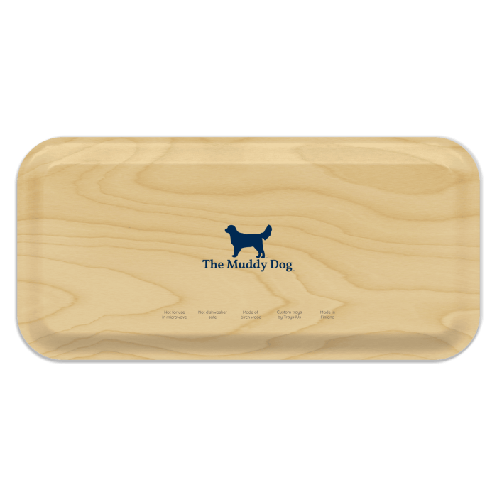 Freedom 250 Flags - Alabama birchwood decorative serving tray Small 11x5 inch by Muddy Dog - Trays4Us