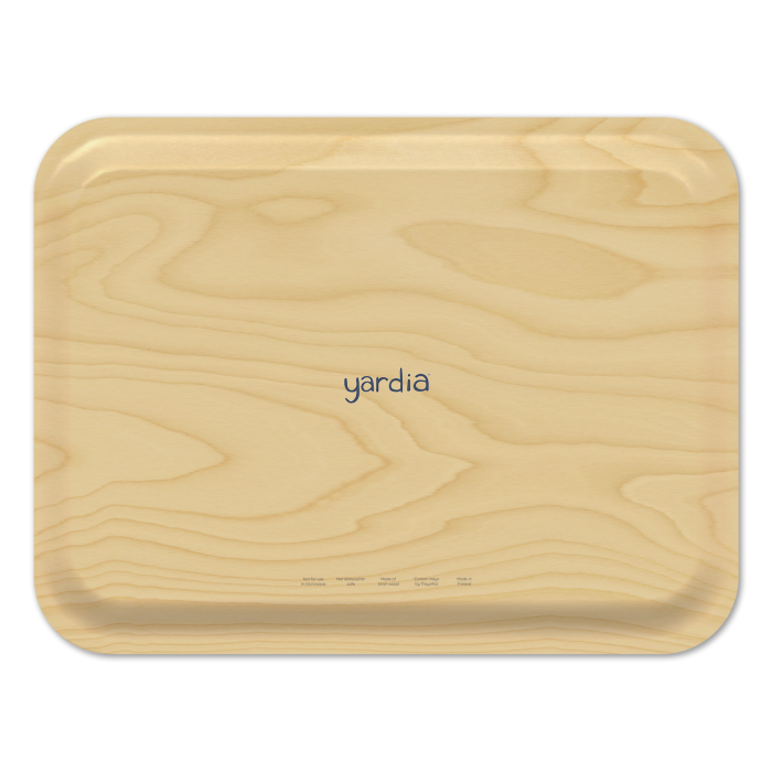 Ferry birchwood decorative serving tray large 16.5x12.5 inch by Brigida Swanson - Trays4Us