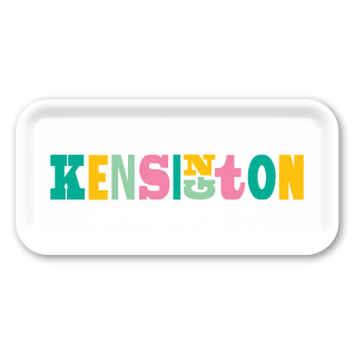 Kensington birchwood decorative serving tray Small 11x5 inch by Ale Rodriguez-Gitler - Trays4Us