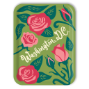 DC Roses birchwood decorative serving tray large 16.5x12.5 inch by Ale Rodriguez-Gitler - Trays4Us