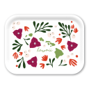 Hawaii Fresh birchwood decorative serving tray medium 11x8 inch by Jennifer Smelker - Trays4Us