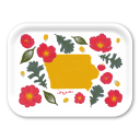 Iowa Fresh birchwood decorative serving tray medium 11x8 inch by Jennifer Smelker - Trays4Us
