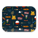 Lake Life birchwood decorative serving tray medium 11x8 inch by Little Rocks Design - Trays4Us