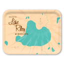 Lake Riley MN birchwood decorative serving tray large 16.5x12.5 inch by Lakebound - Trays4Us
