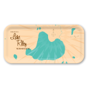 Lake Riley MN birchwood decorative serving tray Small 11x5 inch by Lakebound - Trays4Us