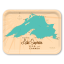 Lake Superior MI birchwood decorative serving tray large 16.5x12.5 inch by Lakebound - Trays4Us