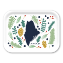 Maine Fresh birchwood decorative serving tray medium 11x8 inch by Jennifer Smelker - Trays4Us
