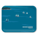 Schooners Sail Name-drop birchwood decorative serving tray large 16.5x12.5 inch by Alan Claude - Trays4Us