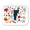 Vermont Fresh birchwood decorative serving tray medium 11x8 inch by Jennifer Smelker - Trays4Us