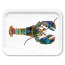Lobster birchwood decorative serving tray large 16.5x12.5 inch by Valerie Paul - Trays4Us