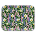 Springblooms birchwood decorative serving tray large 16.5x12.5 inch by Brigida Swanson - Trays4Us